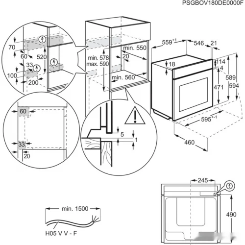 Духовой шкаф Electrolux OKD6P77WX