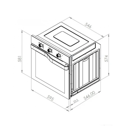 Духовой шкаф Schtoff Decor 400