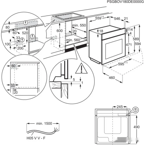 Духовой шкаф Electrolux EOE7P31Z