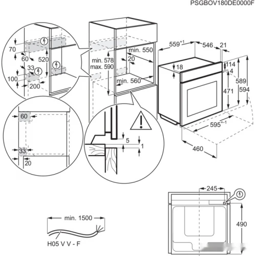 Духовой шкаф Electrolux EOE7P31Z