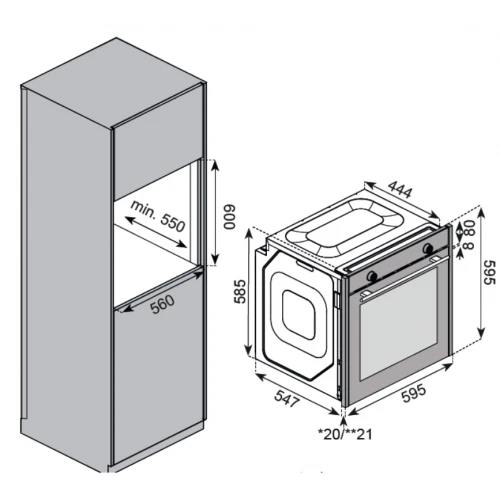 Духовой шкаф Kuppersberg KSO 610 GR