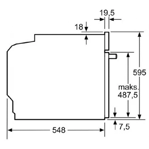 Духовой шкаф Bosch HBG633NS1