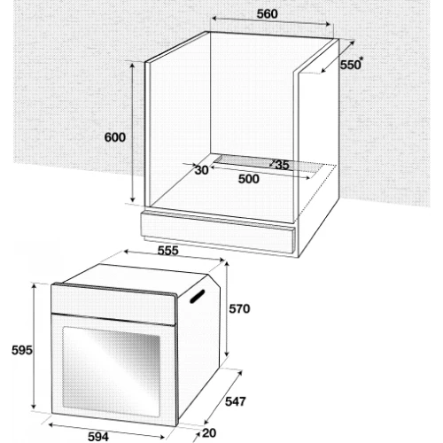 Духовой шкаф Beko BIM 24301 WCS