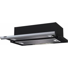 Вытяжка Krona Kamilla Slim 600 Black/inox (1 мотор)