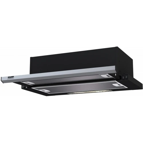 Вытяжка Krona Kamilla Slim 600 Black/inox (1 мотор)