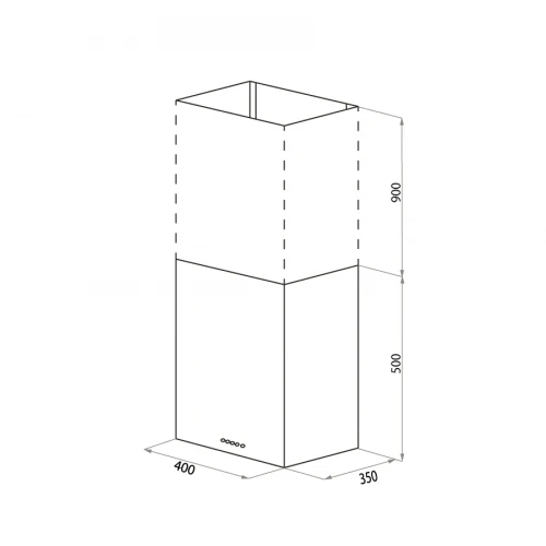 Вытяжка HOMSair Phlox Push 40 (нержавеющая сталь)