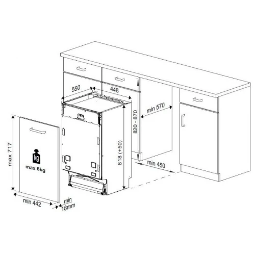 Посудомоечная машина Beko DIS 25010