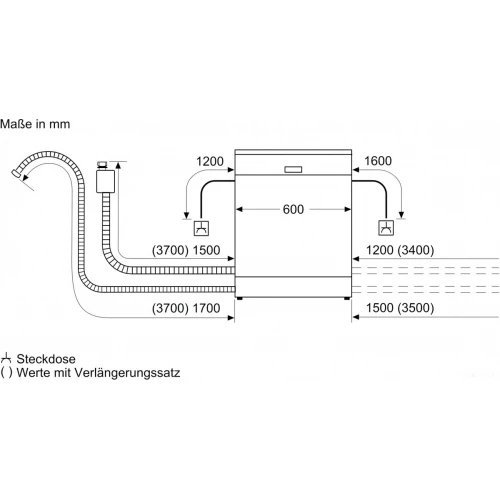 Посудомоечная машина Bosch Serie 2 SMS2ITW04E