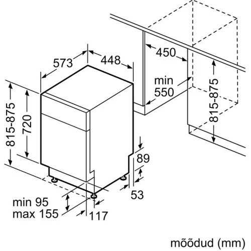 Посудомоечная машина Bosch SPU4HMW53S