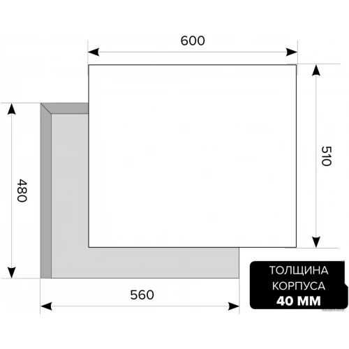 Варочная панель LEX GVG 6042 IV Light