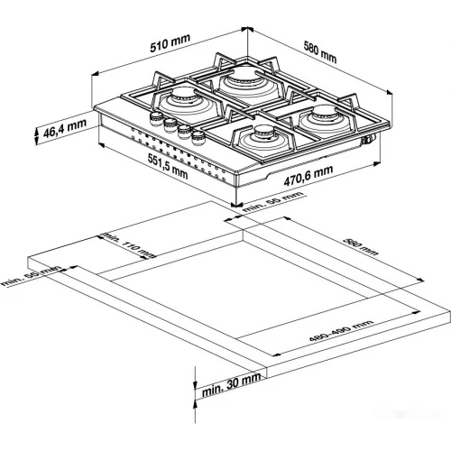Варочная панель Beko HILW 64122 S