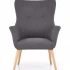 Кресло Halmar Cotto (Dark grey)