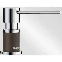 Дозатор Blanco Lato (Chrome/Coffee)