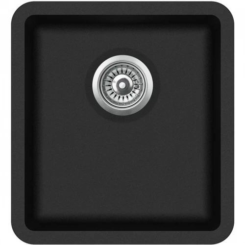 Кухонная мойка AquaSanita Arca SQA101 601 W black metallic