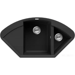 Кухонная мойка Elleci Easy CORNER G40 Full Black