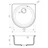 Кухонная мойка Omoikiri Akegata 51-BL