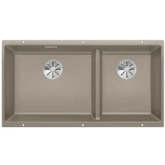Кухонная мойка Blanco SUBLINE 480/320-U SILGRANIT PuraDur серый беж