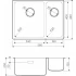 Кухонная мойка Omoikiri Tadzava 58-2-U/IF IN-L