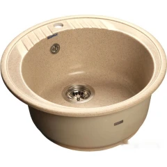 Кухонная мойка GranFest GF-R520 (песочный)