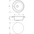 Кухонная мойка Gran-Stone GS-02 (302 песок)