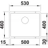 Кухонная мойка Blanco Rotan 500-U 523076 (белый)