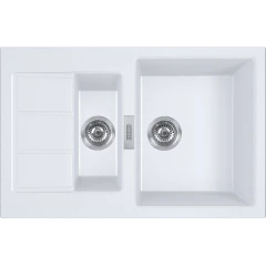 Кухонная мойка Franke S2D 651-78 Tectonite 143.0628.385 (белый)