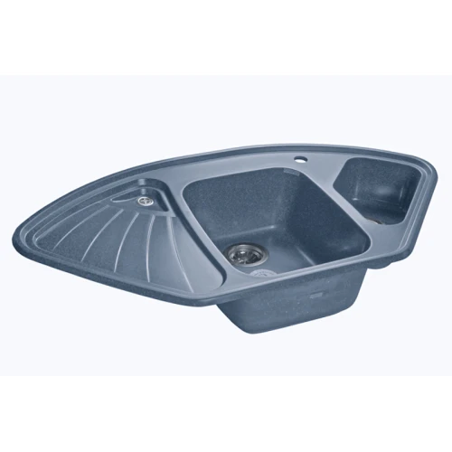 Кухонная мойка GranFest Corner GF-C1040E (графит)