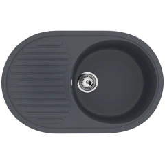 Кухонная мойка Ulgran U-107 343 (АНТРАЦИТ)