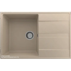 Кухонная мойка Ulgran Quartz Prima 750-02 (лен)
