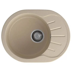 Кухонная мойка GranFest Rondo GF-R580L (кашемир)