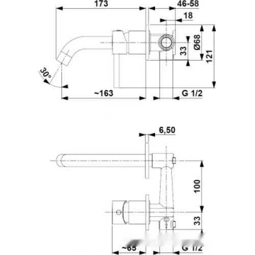 Смеситель Armatura Moza 5039-810-31