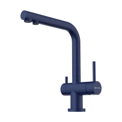 Смеситель Omoikiri Nagano-IB indigo blue матовый
