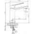 Смеситель Haiba HB10533-3 (серый)