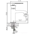 Смеситель Haiba HB10181 (хром)