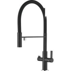 Смеситель Zorg Soifos Premium Brass (черный)