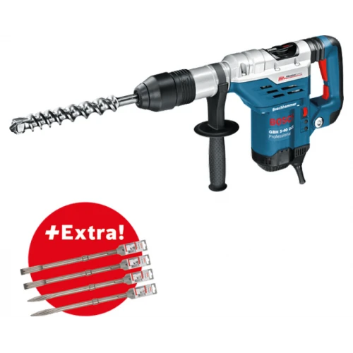 Перфоратор Bosch GBH 8-45 DV Professional с комплектом зубил 0.615.990.J8M