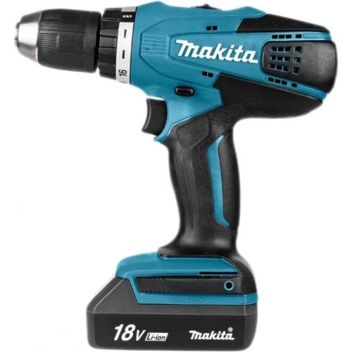 Дрель-шуруповерт Makita DF457DWE