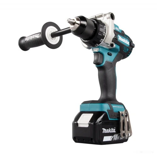 Дрель-шуруповерт Makita DDF486RT (с 1-им АКБ, кейс)