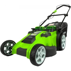 Колесная газонокосилка Greenworks G40LM49DB Twin Force