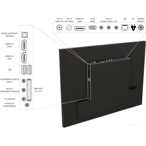 Телевизор AVEL AVS240KS Smart (Magic Mirror)