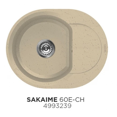 Кухонная мойка Omoikiri Sakaime 60E-СH