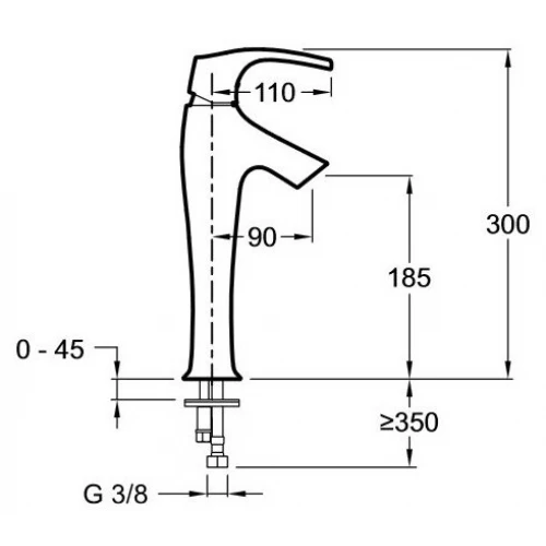 Смеситель Jacob Delafon Symbol E19774