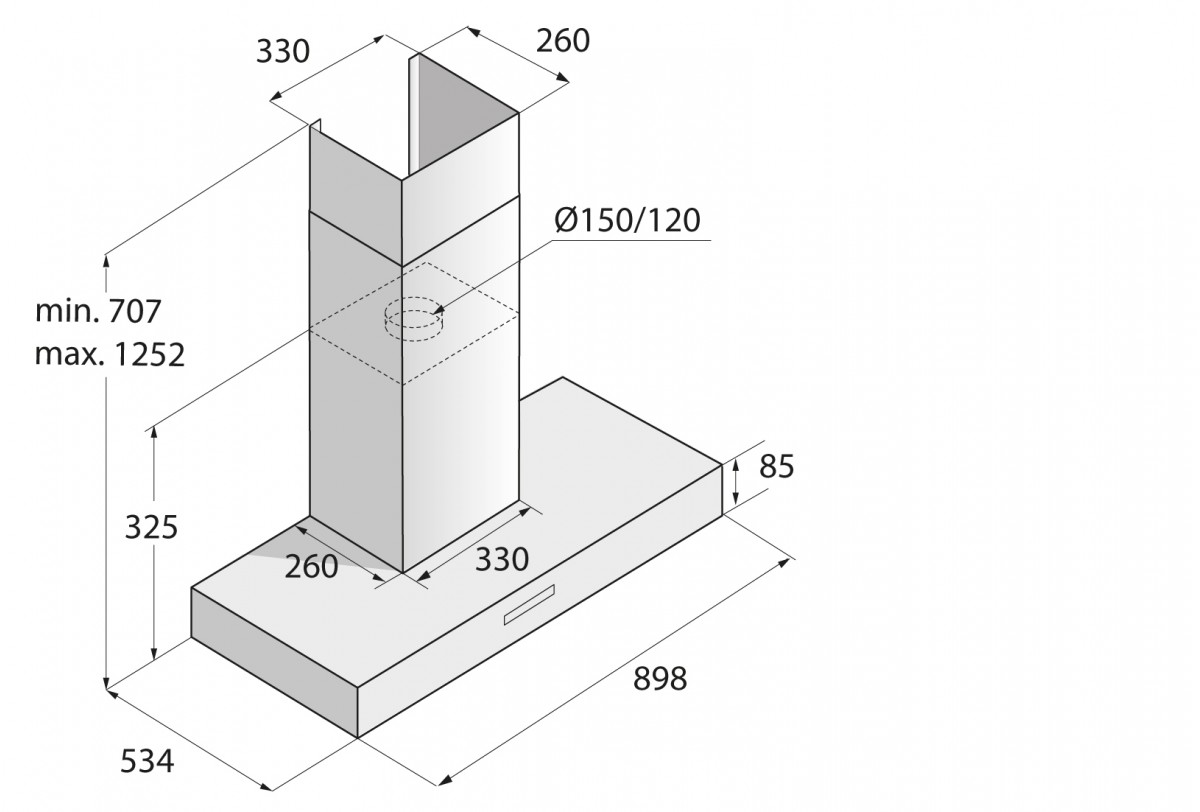 Вытяжка Asko CW4938G
